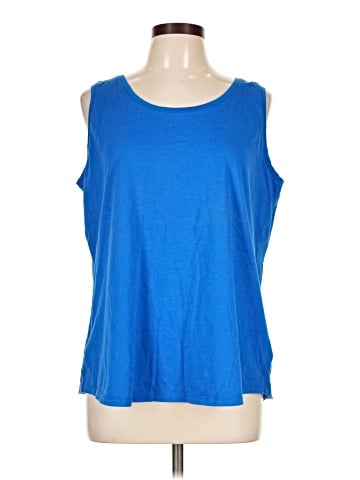 Lands' End Sleeveless T-Shirt (view 1)