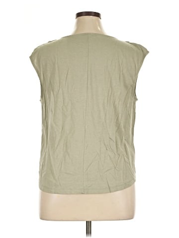 Garnet Hill Sleeveless T-Shirt (view 2)