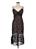 Aqua 100% Polyester Black Cocktail Dress Size M - photo 1