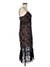 Aqua 100% Polyester Black Cocktail Dress Size M - photo 4