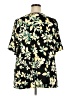 Cure Black Short Sleeve Blouse Size 2XL - photo 2