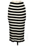 Zara Stripes Black Casual Skirt Size M - photo 1