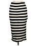 Zara Stripes Black Casual Skirt Size M - photo 2