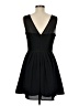 Fable 100% Polyester Solid Black Cocktail Dress Size M - photo 2