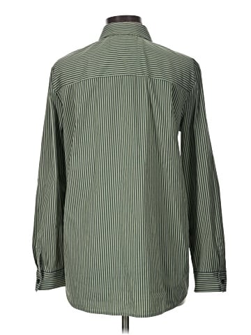 Lafayette 148 New York Long Sleeve Button-Down Shirt (view 2)