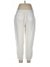 Eileen Fisher 100% Linen Ivory Linen Pants Size 10 - photo 2