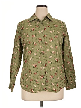 Lemon Grass Long Sleeve Blouse