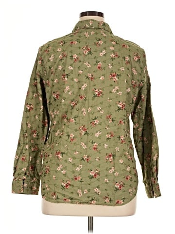 Lemon Grass Long Sleeve Blouse (view 2)
