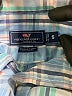 Vineyard Vines 100% Cotton Plaid Blue Long Sleeve Button-Down Shirt Size 5 - photo 3