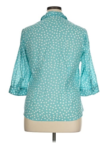 Coldwater Creek 3/4 Sleeve Button-Down Shirt (view 2)