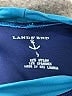 Lands' End Blue Rash Guard Size 7 - photo 3