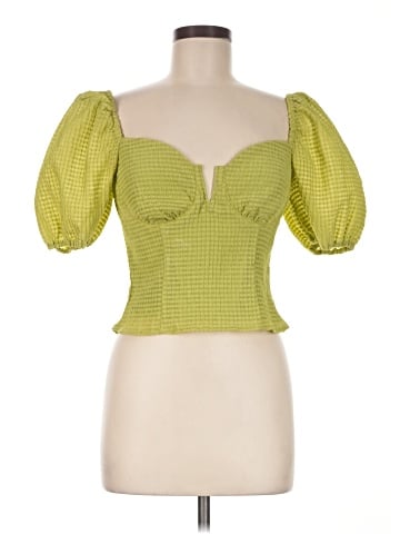 ASTR The Label Short Sleeve Blouse (view 1)