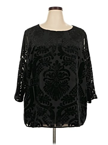 rsvp by TALBOTS 3/4 Sleeve Blouse (view 1)