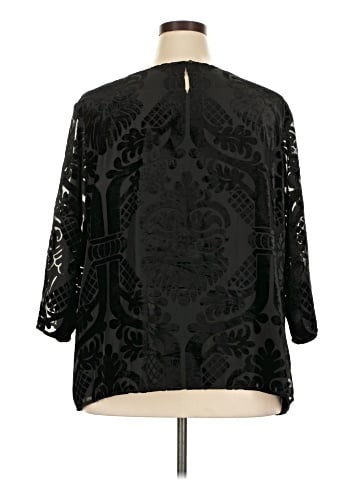 rsvp by TALBOTS 3/4 Sleeve Blouse (view 2)
