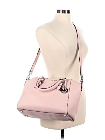 MICHAEL Michael Kors Leather Satchel (view 2)