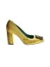 Lab Color Block Yellow Heels Size EU 38 - photo 1
