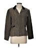 Scarlett Houndstooth Brown Jacket Size 12 - photo 1