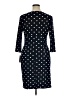 AB Studio Polka Dots Black Casual Dress Size XL - photo 2