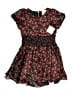 Zoe Ltd 100% Polyester Floral Black Dress Size 12 - photo 1