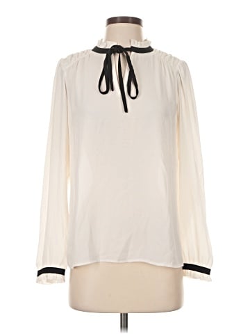 Ann Taylor LOFT Long Sleeve T-Shirt (view 1)