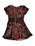 Zoe Ltd 100% Polyester Floral Black Dress Size 12 - photo 2