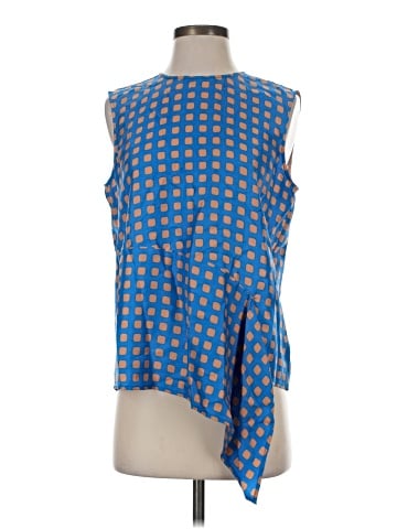 Diane von Furstenberg Sleeveless Silk Top (view 1)