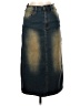 Machine Blue Denim Skirt Size S - photo 1