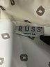 Russ Polka Dots Ivory Long Sleeve Blouse Size 10 - photo 7