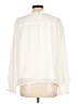 J.Crew Factory Store 100% Polyester Ivory Long Sleeve Blouse Size L - photo 2