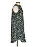 Ann Taylor LOFT Animal Print Blue Casual Dress Size S (petite) - photo 4