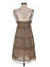 Old Navy 100% Polyester Chevron-herringbone Tan Casual Dress Size XS - photo 2
