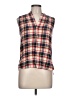 Fun2Fun 100% Rayon Red Sleeveless Blouse Size L - photo 1