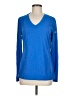 Adidas 100% Polyester Blue Long Sleeve T-Shirt Size M - photo 1