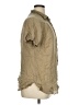 Avenue 100% Linen Tan Short Sleeve Blouse Size 14 - 16 Plus - photo 4