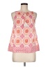 Unbranded 100% Cotton Pink Sleeveless Blouse Size M (estimated) - photo 1