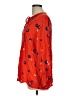 Old Navy 100% Rayon Red Long Sleeve Blouse Size L - photo 5