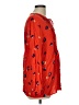 Old Navy 100% Rayon Red Long Sleeve Blouse Size L - photo 4