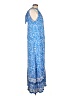 1.State 100% Rayon Paisley Blue Casual Dress Size L - photo 4