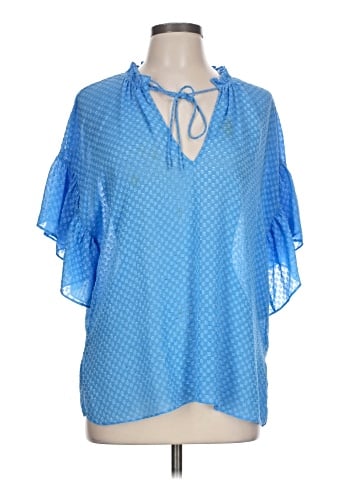 Alice + Olivia Short Sleeve Blouse (view 1)