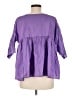 matta Purple 3/4 Sleeve Blouse Size M (estimated) - photo 2