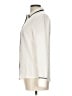 J.Crew 100% Silk Color Block Ivory Long Sleeve Silk Top Size 13 (petite) - photo 5