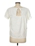TCEC 100% Polyester Ivory Short Sleeve Blouse Size M - photo 2
