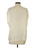 Cali Dreaming Ivory Short Sleeve Blouse Size S - photo 2