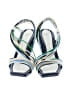 Mercedes Castillo Color Block Blue Sandals Size 8 1/2 - photo 2