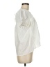 TCEC 100% Polyester Ivory Short Sleeve Blouse Size M - photo 4