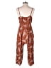 Blush 100% Rayon Paisley Brown Romper Size M - photo 2