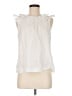 J.Crew 100% Cotton White Sleeveless Blouse Size 6 - photo 1