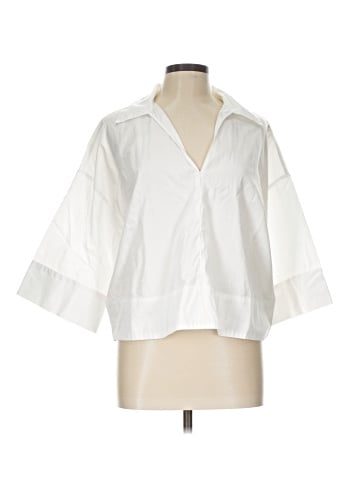 Banana Republic 3/4 Sleeve Button-Down Shirt (view 1)