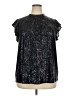 DR2 Black Sleeveless Blouse Size 2X - photo 1