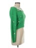 Zara Floral Green Pullover Sweater Size M - photo 4